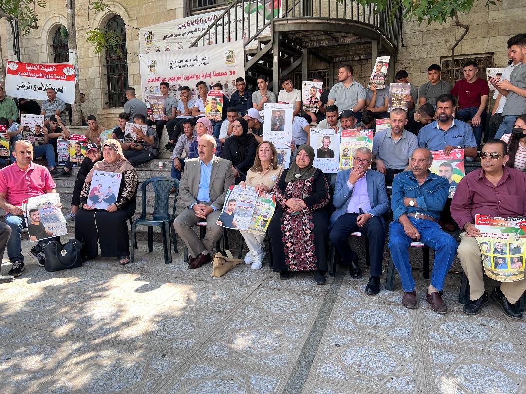 جانب من الاعتصام (وفا)